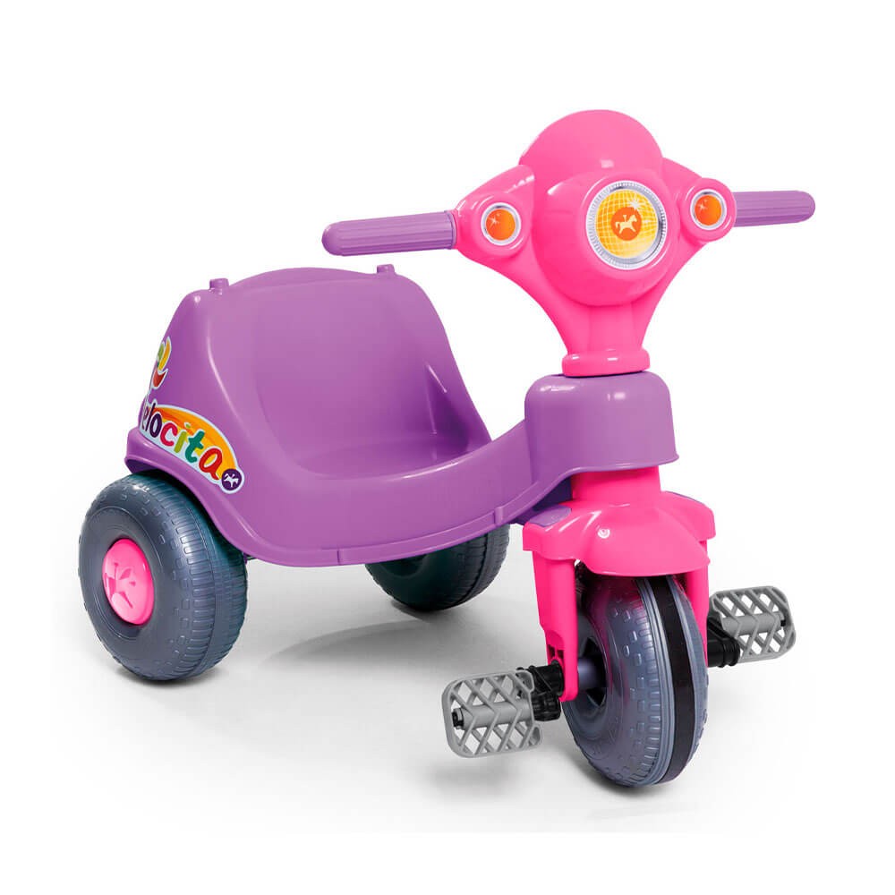Santi Morumbi  Triciclo Infantil Calesita Velocita Com Empurrador