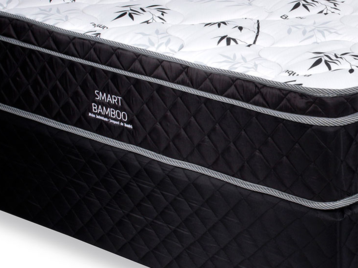 Santi Morumbi Cama Box FA Colch es Smart Bamboo Solteiro