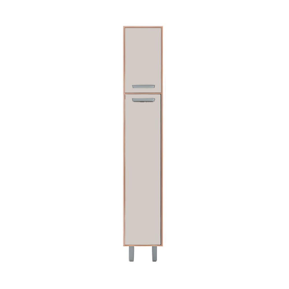 Paneleiro Poliman Barcelona 2 Portas Carvalho Oak/Off White 12622
