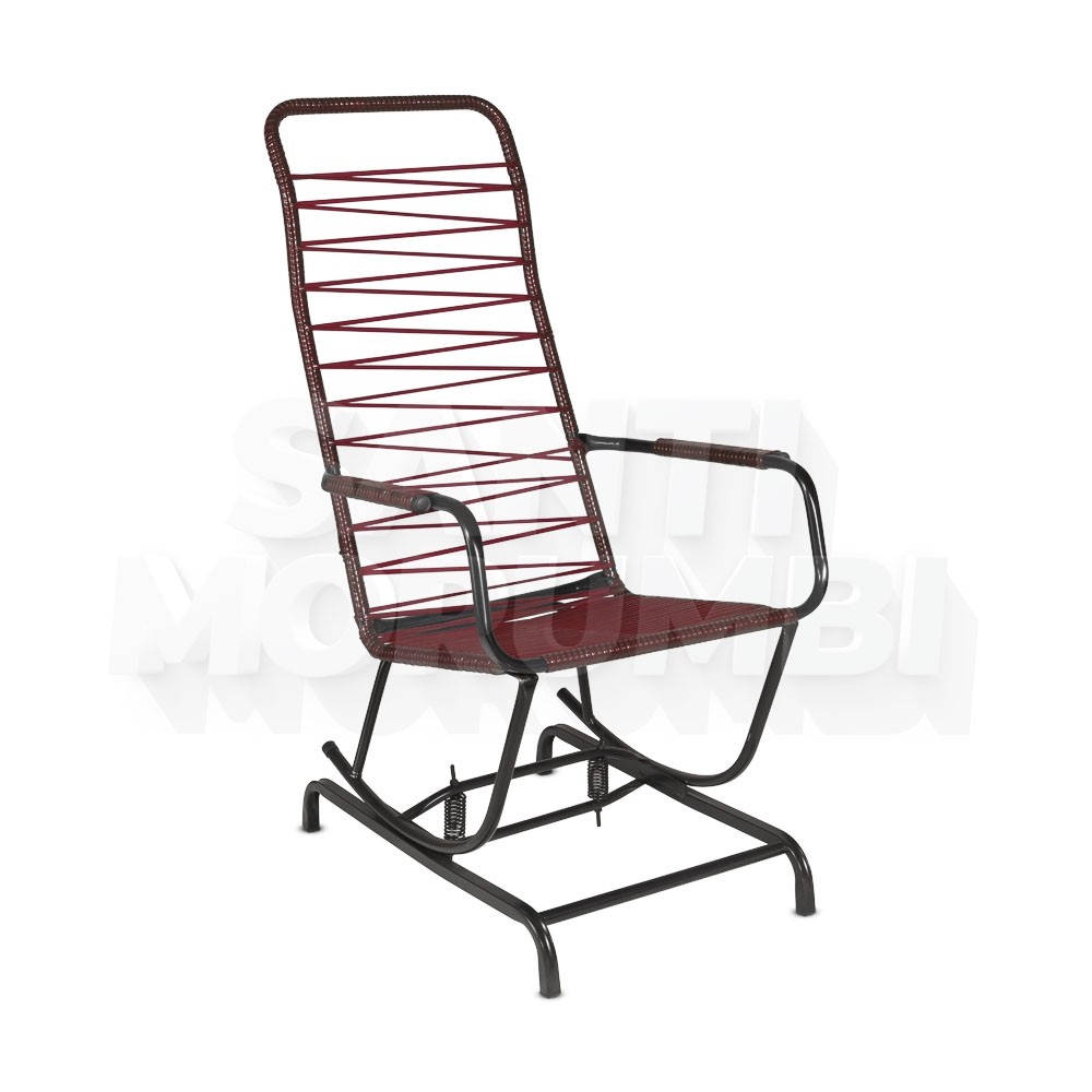 Cadeira Santzall Mangueirinha Balanço Vermelha