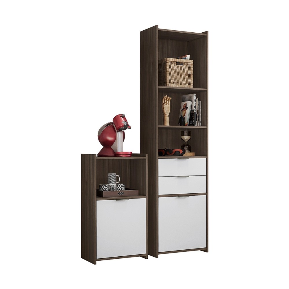 Conjunto Multiuso Notável NT 2050 Nogal Trend/Branco
