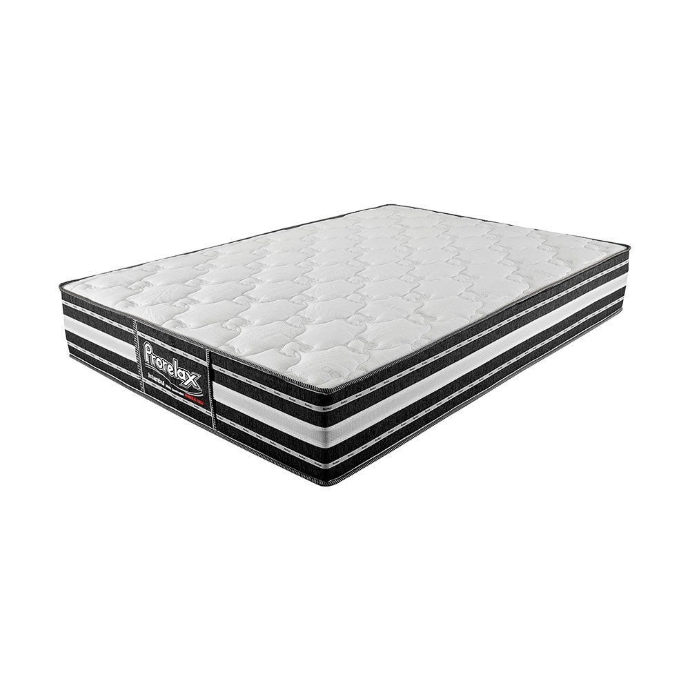 Colchão Prorelax Istambul Casal 138x188x30cm Mola Ensacada + Flat Dupla Face D33/D28 (IS03/B10Q)