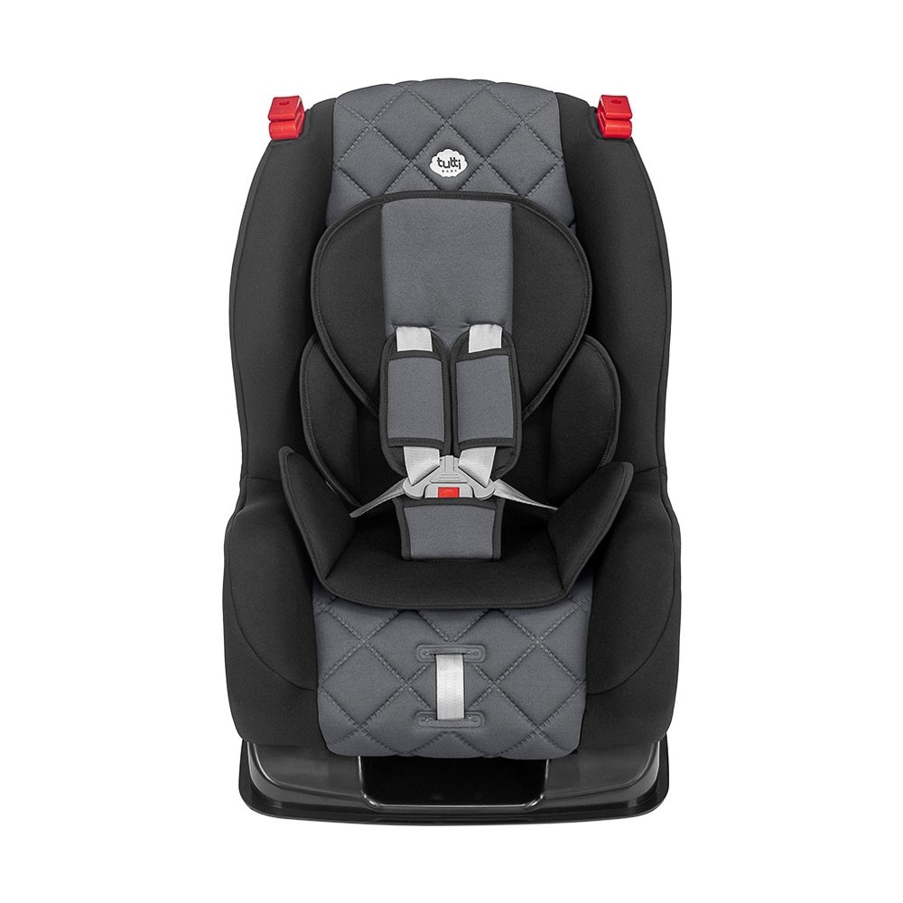 Poltrona Tutti Baby Para Automóvel Atlantis Preto com Cinza 