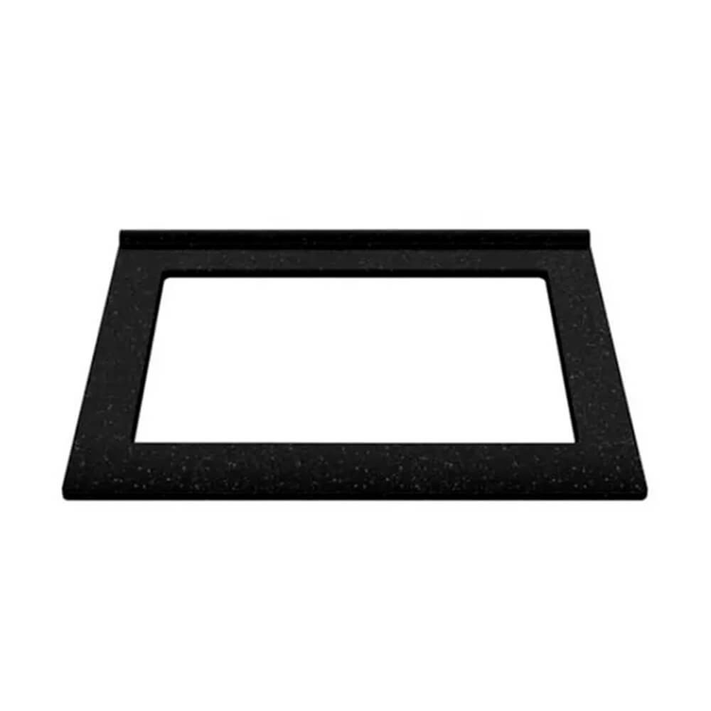 Tampo G&J Sintético Cooktop 5 Bocas 80cm Granitado Preto