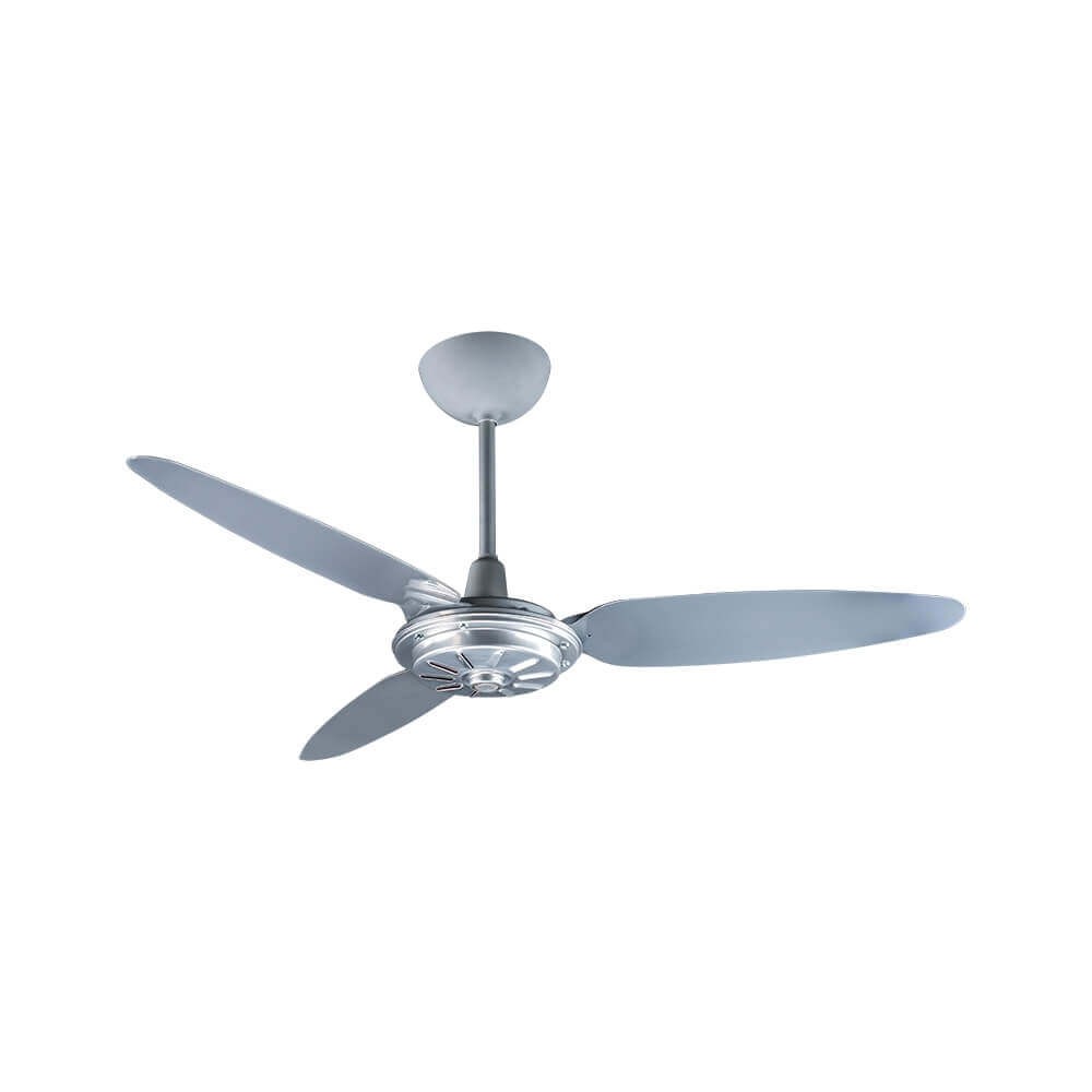 Ventilador de Teto Ventisol Comercial 3 Pás 127V 130W Cinza 428 