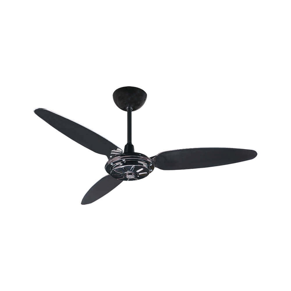 Ventilador de Teto Ventisol Comercial 3 Pás 127V 130W Preto 426 