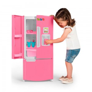 Geladeira Infantil Calesita Frost Fun Candy (229) +3 Anos Rosa