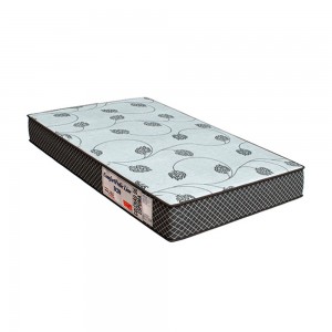 Colchão OrthoFlex Comfortpedic Line D20 Espuma Mini Cama 68x148x12cm Cinza/Preto Liso 1103699 