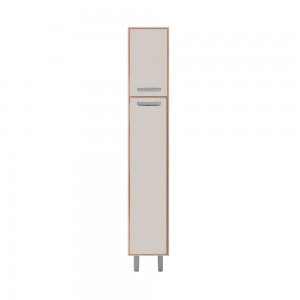 Paneleiro Poliman Barcelona 2 Portas Carvalho Oak/Off White 12622