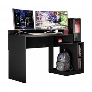Mesa Gamer Albatroz Play Preto Fosco Liso 2105.127