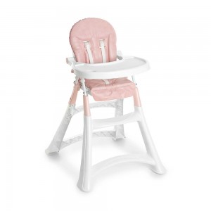 Cadeira de Refeição Alta Galzerano Premium Rosa 5070RO