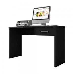 Mesa Office Móveis Leão Gávea 1 Gaveta 127x75x53cm Preto TX