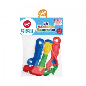 Kit Mecânico/Marceneiro Infantil Calesita (460) +3 Anos