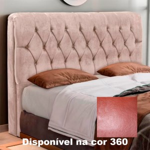 Cabeceira Ladd Jasmim 160cm TC-360/9 Corino Marrom