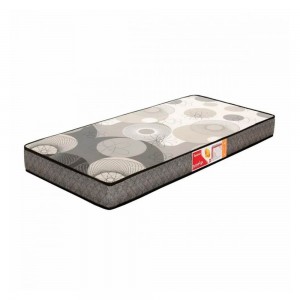 Colchão Prorelax Topázio Solteiro D23 88x188x14cm Branco/Preto Liso 23/12 (400808)