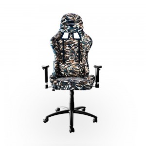 Cadeira Gamer Dazz Special Force Jungle Com Encosto Reclinável/Almofada Para a Lombar Camuflada 62.071