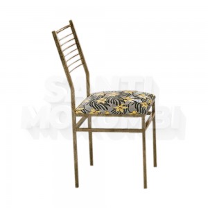 Cadeira Decorlidi Santiago Ouro Envelhecido CD046 C 