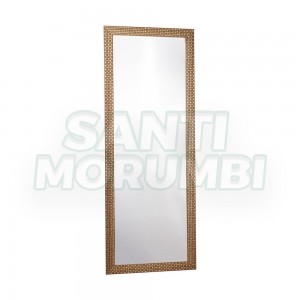 Espelho com Moldura 2mm Prata Moltam 50x150cm M43