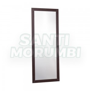 Espelho com Moldura 2mm Prata Moltam 50x150cm M41