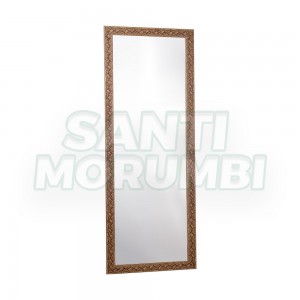Espelho com Moldura 2mm Prata Moltam 40x90cm M40