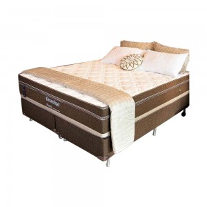 Cama Box Prorelax Rubi Queen Size 158x198x68cm Mola Ensacada + Euro Pillow Turn Free D33/D45 (RU04/B11Q) 