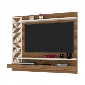 Home Suspenso Frade Mosaic para TV até 60 Polegadas Canela/Off White 10.00419/152