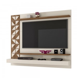 Home Suspenso Frade Mosaic para TV até 60 Polegadas Off White/Canela 10.00419/153 