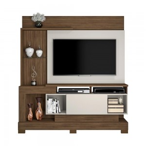 Home Theater Notável NT 1060 para TV até 50 Polegadas Nogal Trend/Off White