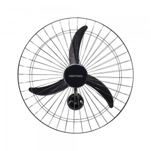Ventilador de Parede Ventisol New 3 Pás 60cm 127V 147W Preto 490