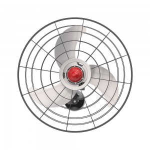 Ventilador de Parede Ventisol Power 3 Pás 70cm Bivolt 230W Preto/Branco 4201