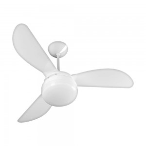 Ventilador de Teto Ventisol Fênix 3 Pás 127V 130W Branco 370