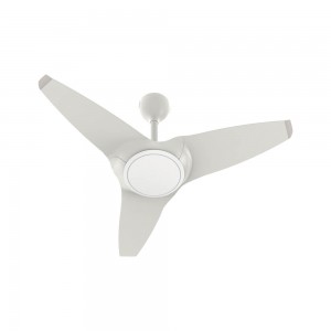 Ventilador de Teto Ventisol Flow LED Controle Remoto 3 Pás 127V 130W Branco 4171