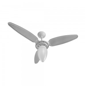 Ventilador de Teto Ventisol Wind 3 Pás com Lustre 127V 130W Branco 424