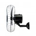 Ventilador de Parede Ventisol Comercial 3 Pás 50cm Bivolt 200W Preto/Cromado 541 