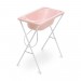 Banheira Galzerano Bebê Plástica Rosa Perolado 7055RCP 