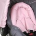 Bebê Conforto Galzerano Piccolina Preto/Grafite/Rosa 8140PGRR