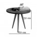 Mesa de Apoio JB Bechara Luxo 8015 Preto 23987