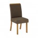 Conjunto de Mesa Henn Orus Com 4 Cadeiras Vega 120x80cm com Tampo em MDF 25mm Nature/Nature-Off White/Bege S210-151/S03