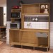 Cozinha Compacta Cadorin Móveis Dália New 6 Portas 1 Gaveta Sem Tampo Freijó/Fumê 1026