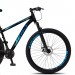 Bicicleta Aero Bike Emotion Aro 29 Quadro Aluminio Freio a Disco Shimano 21 Marchas Preto/Azul 475/27