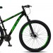 Bicicleta Aero Bike Emotion Aro 29 Quadro Aluminio Freio a Disco Shimano 21 Marchas Preto/Verde 475/11
