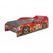 Cama Infantil Móveis Estrela Vision Car/Evolution Car Vermelho/Preto 100%MDF 21150-9A