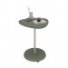 Mesa de Apoio Artely Bel 45cm Triângulo Pé de Metal 100% MDF Menta 004580