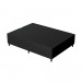 Cama Box Colchão Prorelax Cristal D33 Mola Superlástic + Base Box FJR Estofados Casal 138x188x46cm Preto/Branco