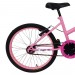 Bicicleta Aero Bikes Marie Aro 20 Quadro Aço Carbono Cestinha Rosa/Preto 478/33