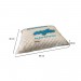 Travesseiro Ecoflex Flocos 40x60x10 Branco 5100000000