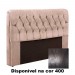 Cabeceira Ladd Jasmim 160cm TC-400/9 Corino Preto