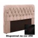 Cabeceira Ladd Jasmim 160cm TC-250/9 Veludo Preto