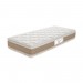 Colchão Prorelax Tulipa Solteiro 88x188x26cm D-33/D28 Espuma Sem Pillow TL01 Branco/Marrom Bordado 1123(235375)