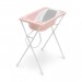 Banheira Galzerano Bebê Plástica Acqua Trio Rosa Pérola 7065RCP